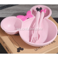 3-Pieces Mickey Mouse Shape Tableware